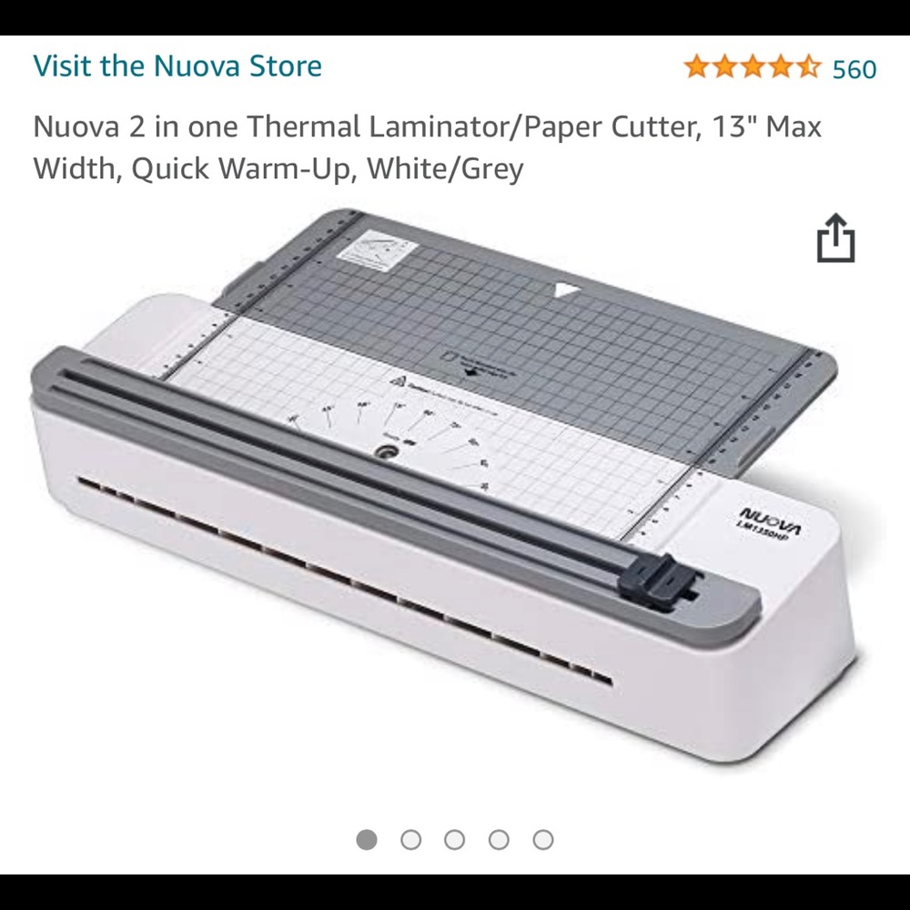 Nuova 2 in 1 thermal thermal laminator